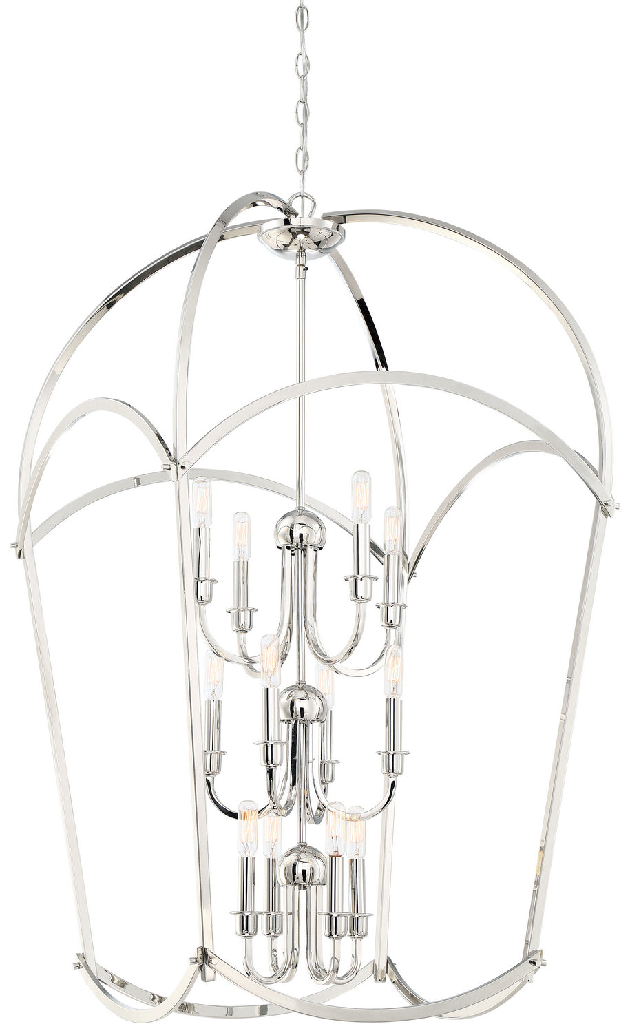 Minka-Lavery Jupiter'S Canopy 4775-613 Pendant Light - Polished Nickel