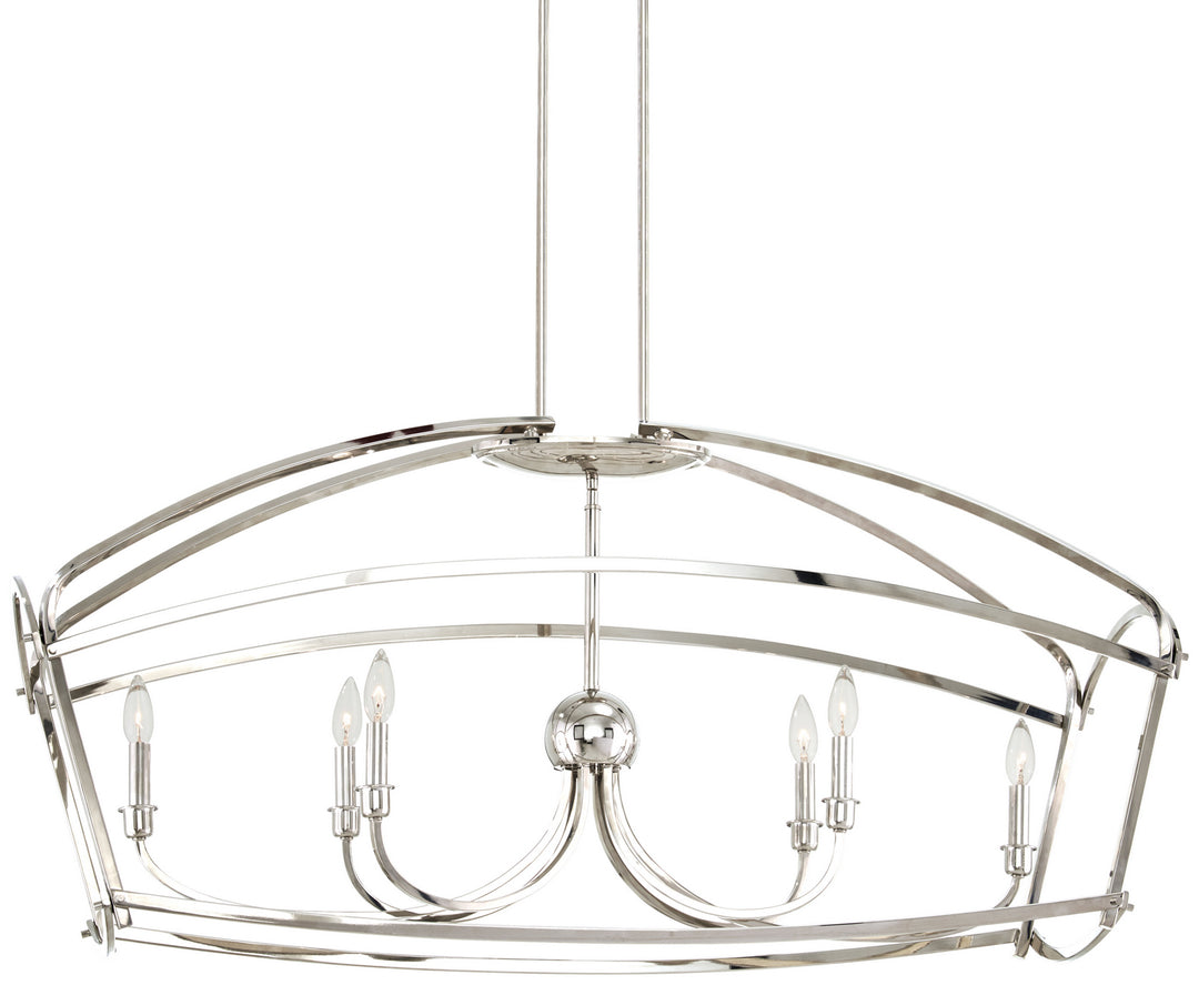 Minka-Lavery Jupiter'S Canopy 4776-613 Pendant Light - Polished Nickel