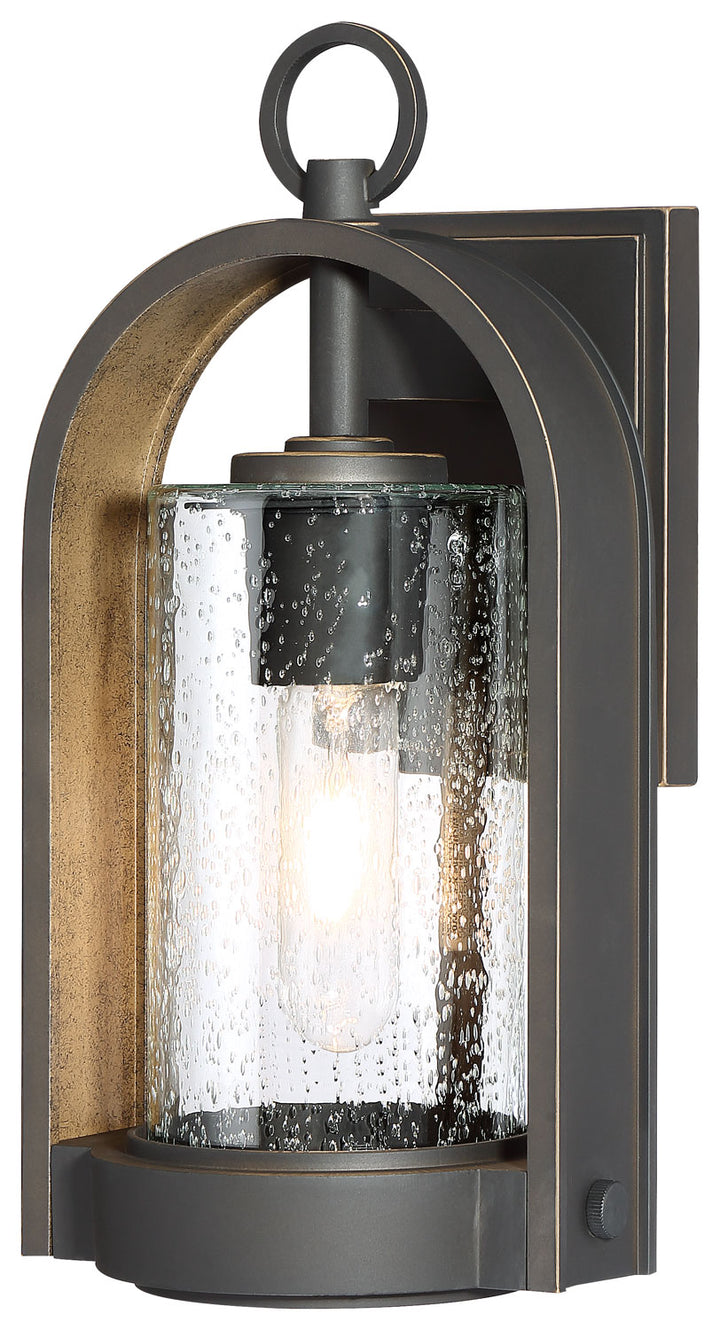 Minka-Lavery Lighting 72451-143C Kamstra One Light Outdoor Wall Mount Outdoor Bronze / Dark