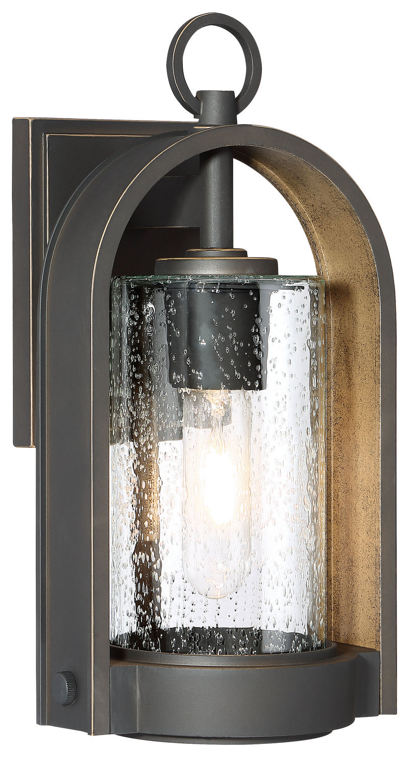 Minka-Lavery Lighting 72451-143C Kamstra One Light Outdoor Wall Mount Outdoor Bronze / Dark