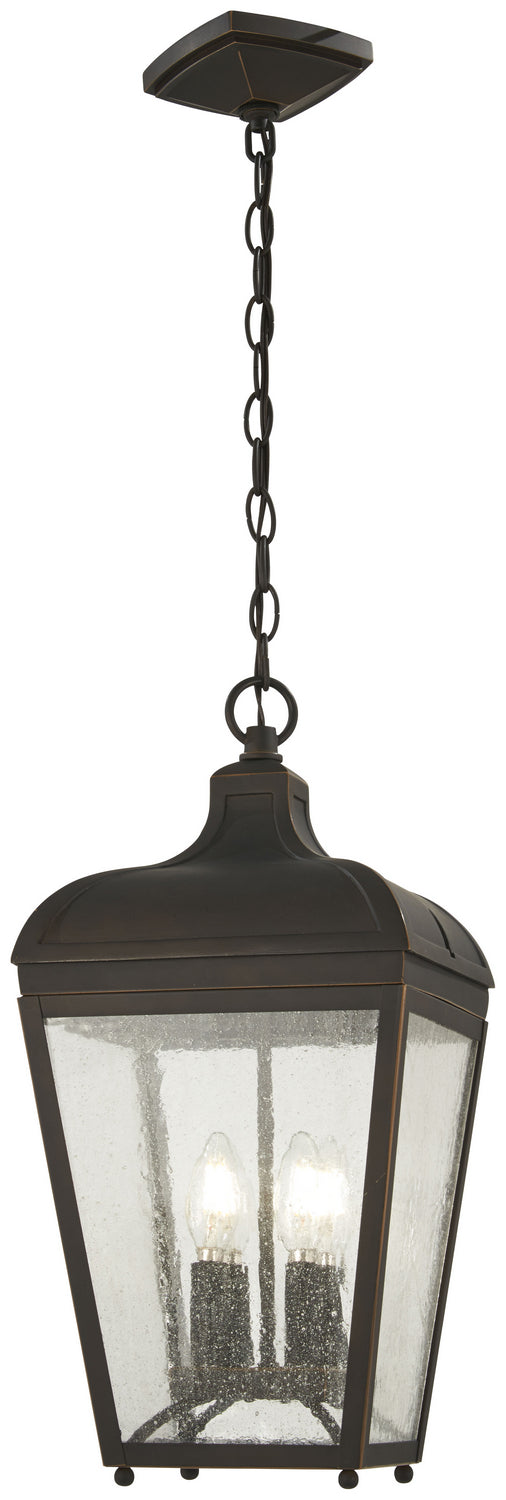 Minka-Lavery Lighting 72484-143C Marquee Four Light Chain Hung Lantern Outdoor Bronze / Dark