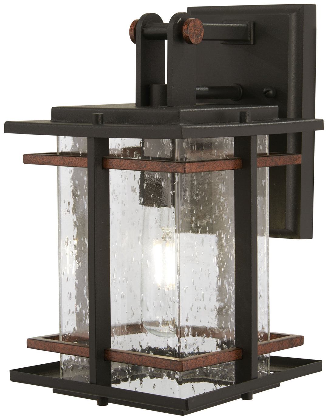 Minka-Lavery Lighting 72491-68 San Marcos One Light Outdoor Wall Mount Outdoor Two-Tone