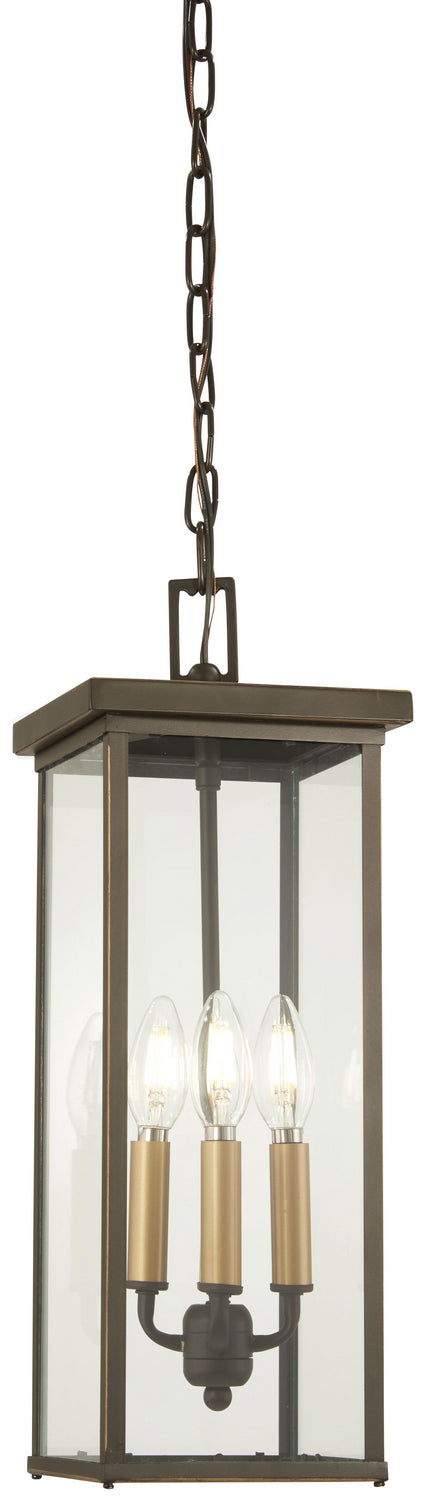 Minka-Lavery Lighting 72584-143C Casway Four Light Chain Hung Lantern Outdoor Bronze / Dark