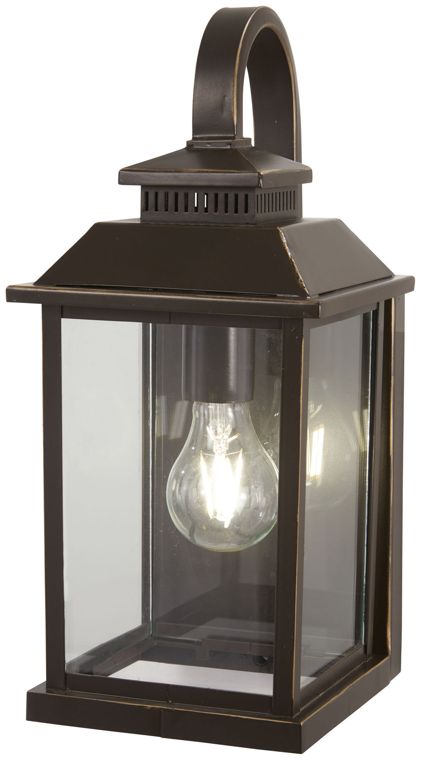 Minka-Lavery Lighting 72591-143C Miner's Loft One Light Outdoor Wall Mount Outdoor Bronze / Dark