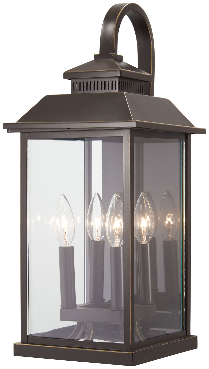 Minka-Lavery Lighting 72592-143C Miner's Loft Four Light Outdoor Wall Mount Outdoor Bronze / Dark