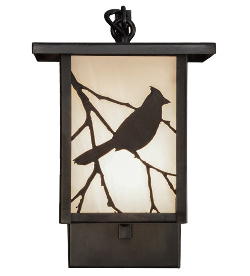 Meyda Tiffany Lighting 87906 Hyde Park One Light Wall Sconce Outdoor Bronze / Dark