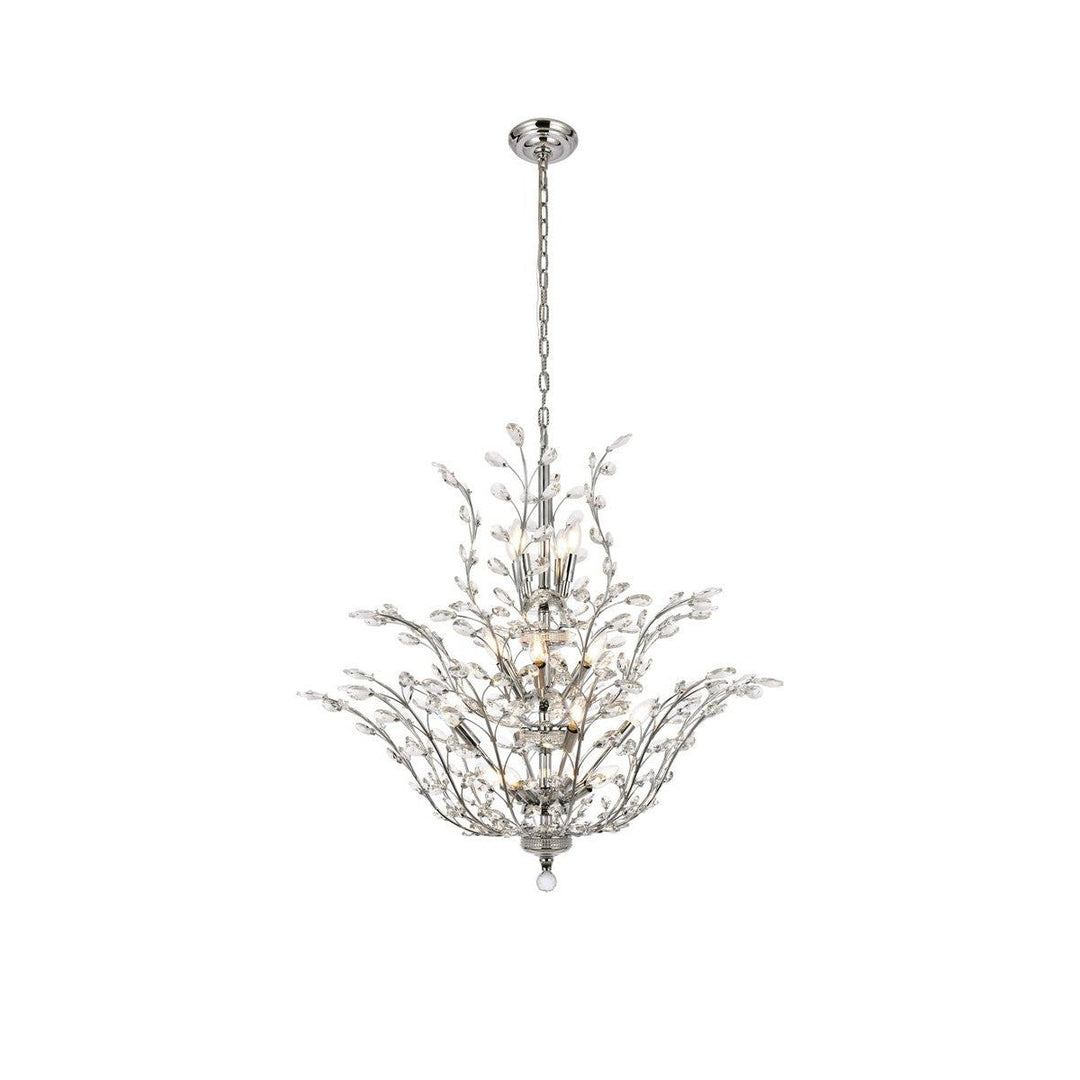 Elegant Orchid V2011G41C/RC Chandelier Light - Chrome