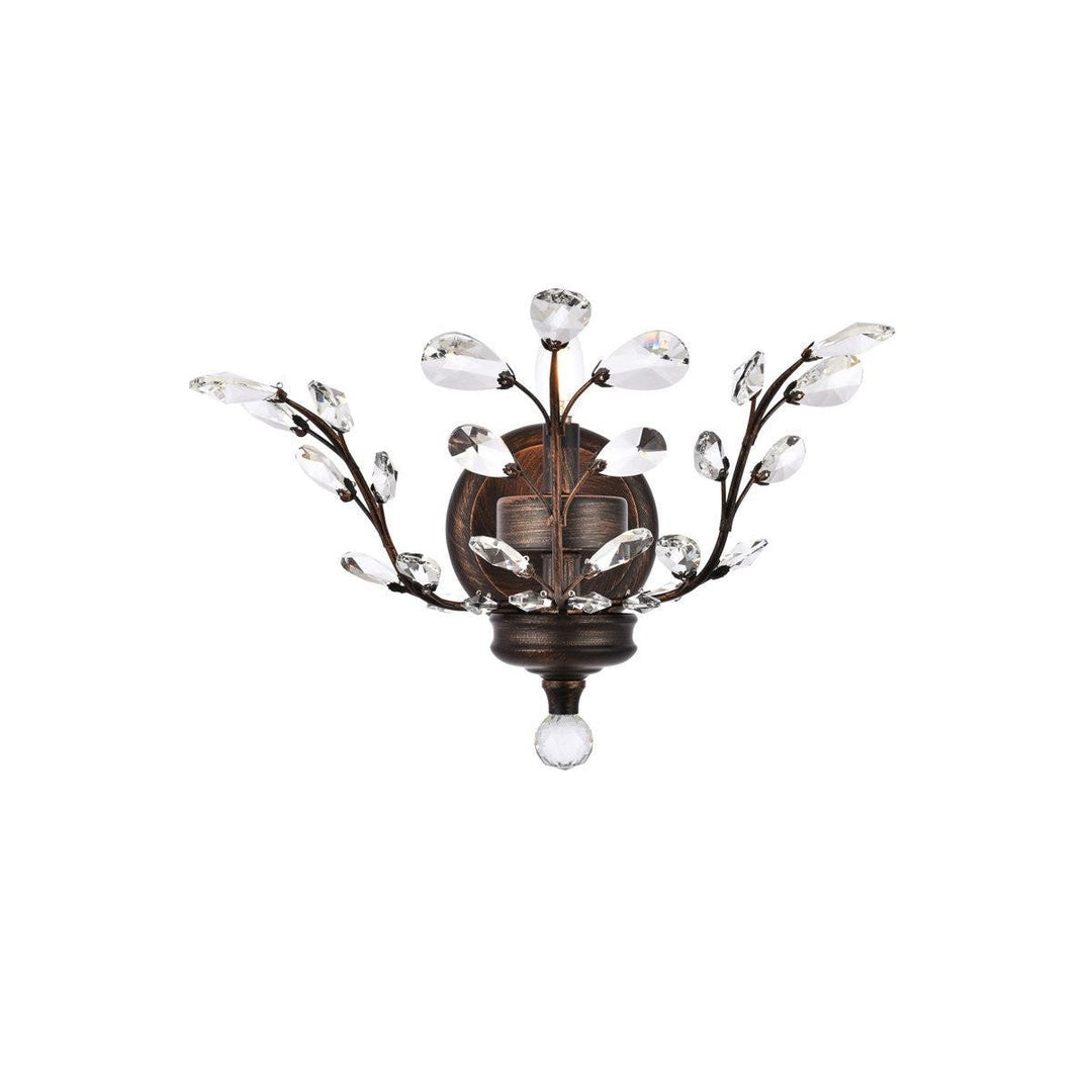 Elegant Orchid V2011W16DB/RC Wall Sconce Light - Dark Bronze