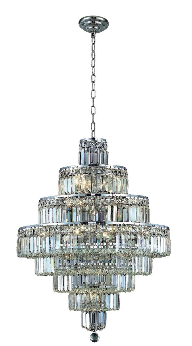 Elegant Maxime V2038D26C/RC Chandelier Light - Chrome