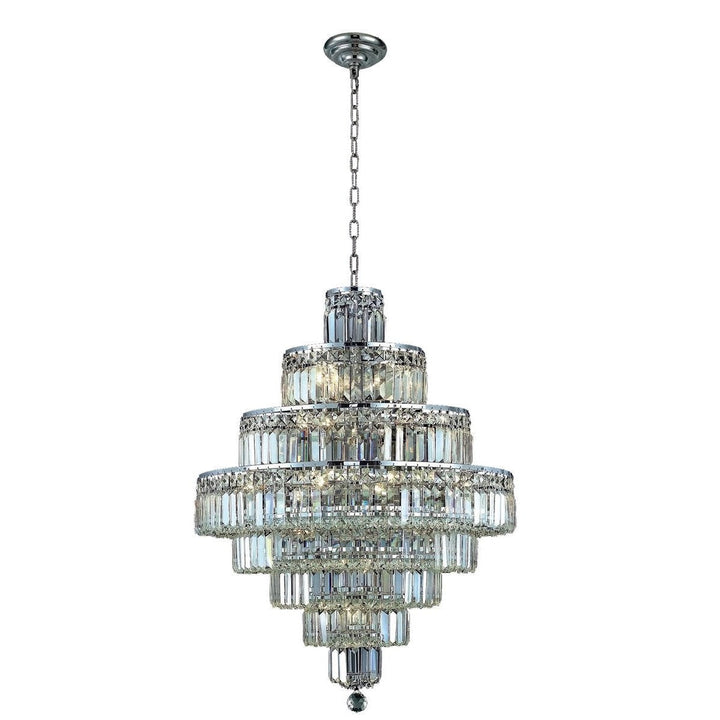 Elegant Maxime V2038D26C/RC Chandelier Light - Chrome