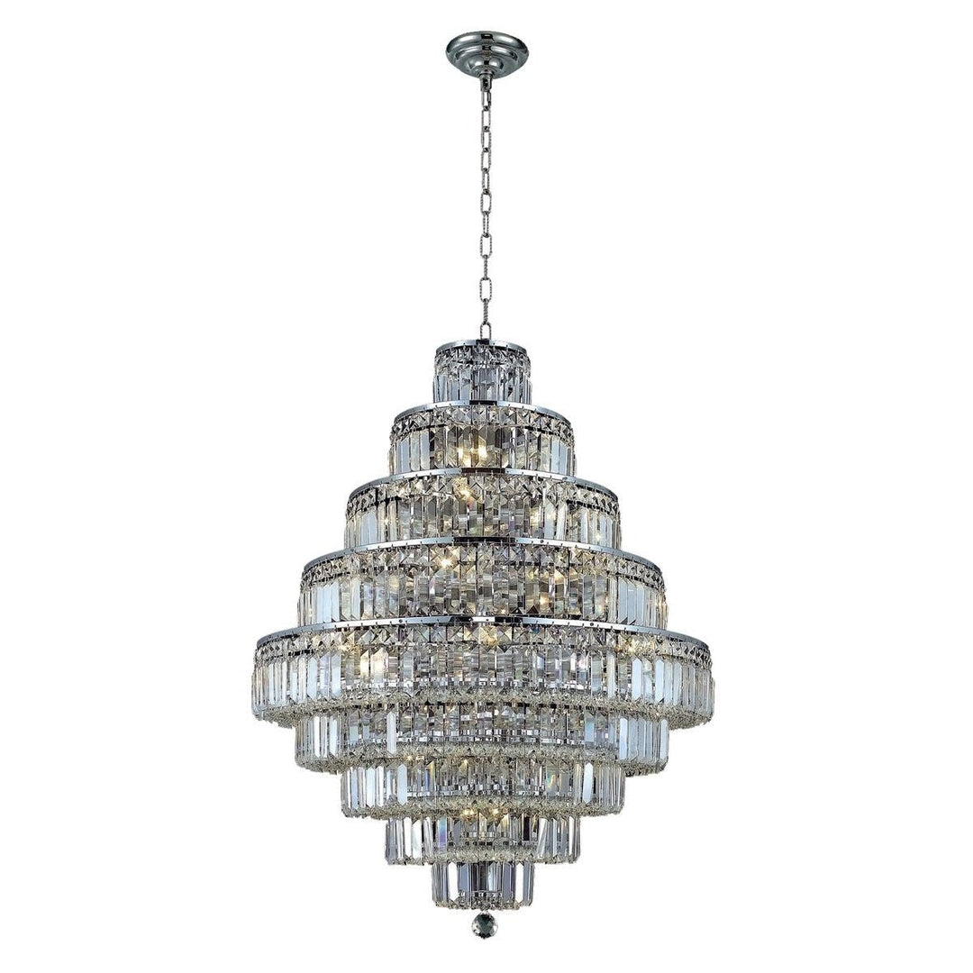 Elegant Maxime V2038D30C/RC Chandelier Light - Chrome