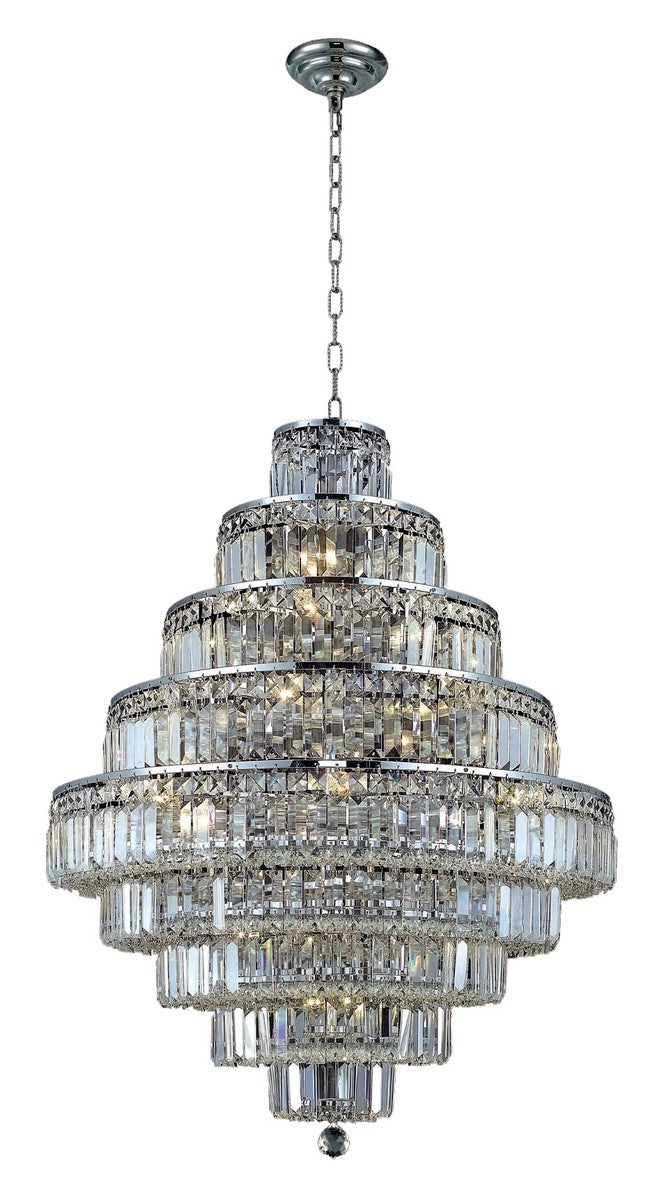 Elegant Maxime V2038D30C/RC Chandelier Light - Chrome