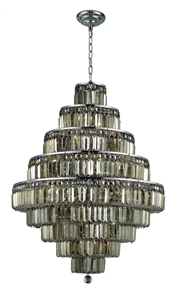 Elegant Maxime V2038D30C-GT/RC Chandelier Light - Chrome