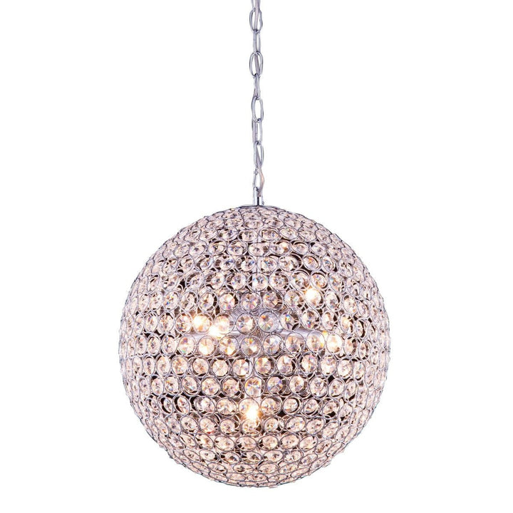 Elegant Cabaret V2102D14C/RC Pendant Light - Chrome