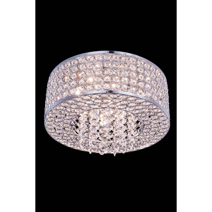 Elegant Amelie V2914F12C/RC Ceiling Light - Chrome