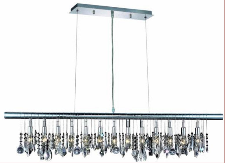 Elegant Chorus Line V3100D48C/RC Pendant Light - Chrome