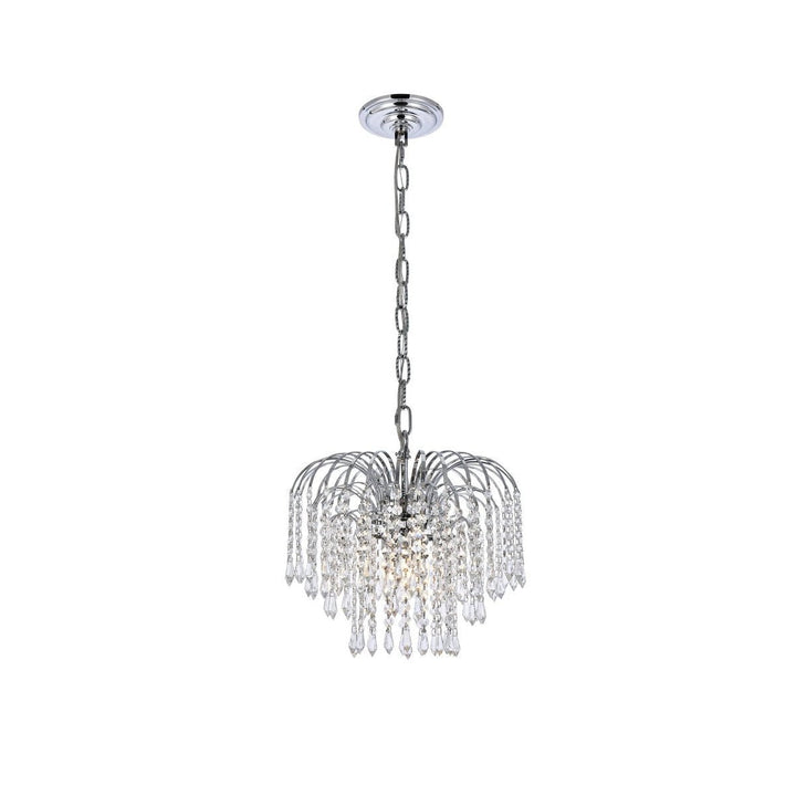 Elegant Falls V6801D14C/RC Chandelier Light - Chrome