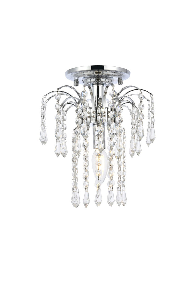 Elegant Falls V6801F9C/RC Ceiling Light - Chrome