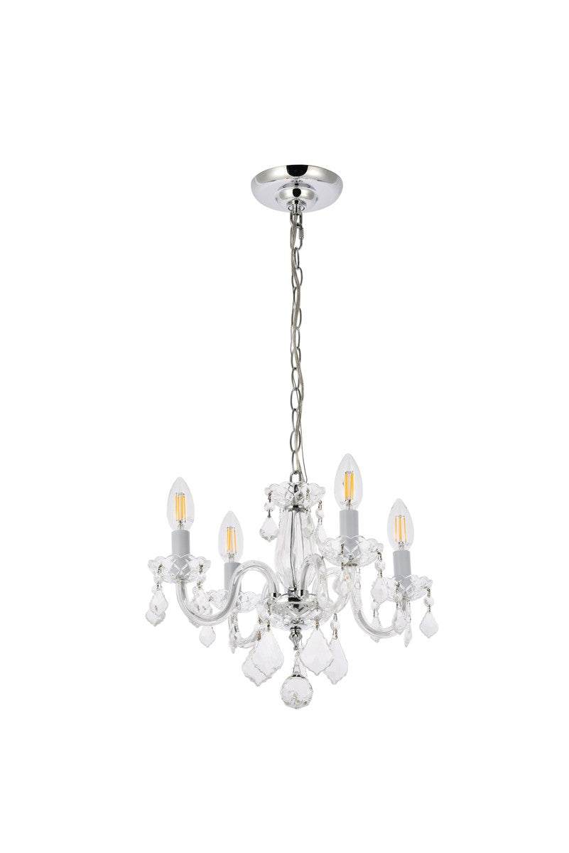 Elegant Rococo V7804D15C/RC Chandelier Light - Chrome