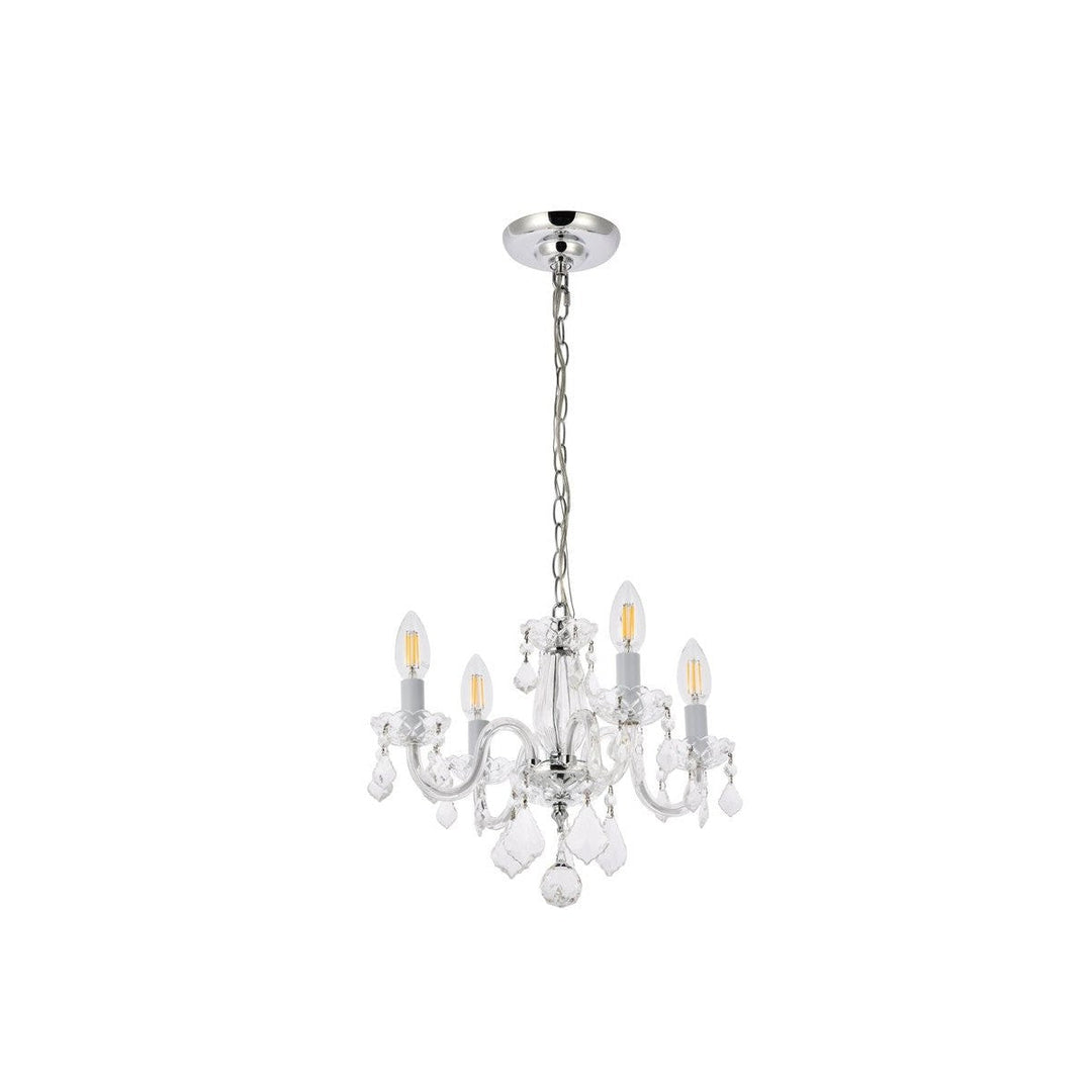 Elegant Rococo V7804D15C/RC Chandelier Light - Chrome