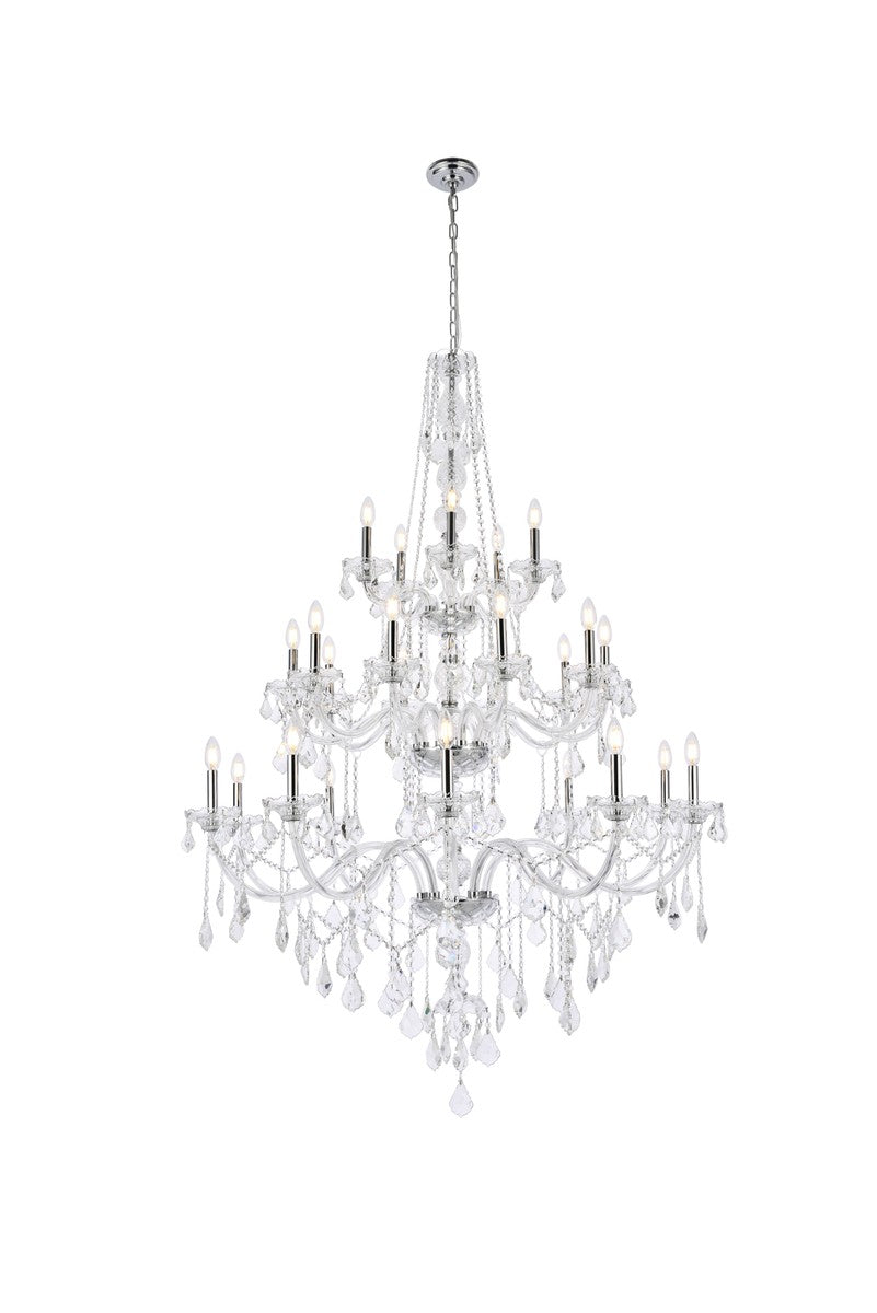 Elegant Verona V7825G43C/RC Chandelier Light - Chrome