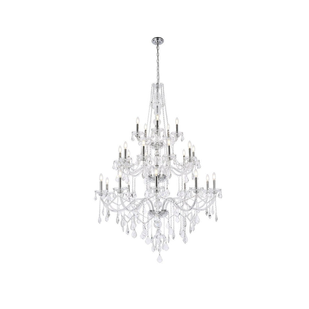 Elegant Verona V7825G43C/RC Chandelier Light - Chrome