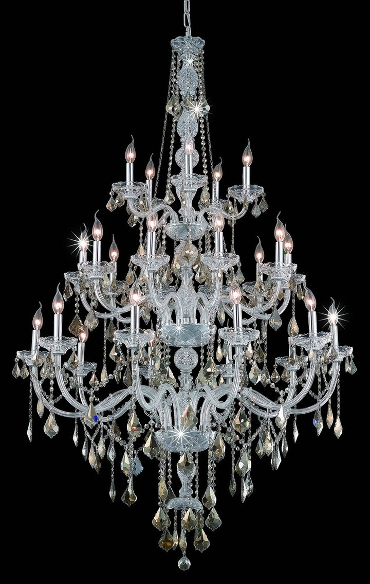 Elegant Verona V7825G43C-GT/RC Chandelier Light - Chrome