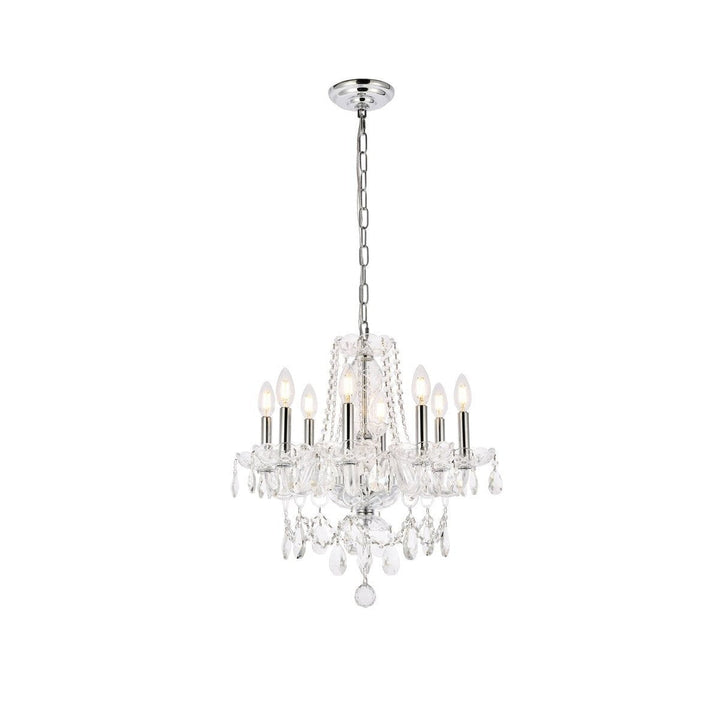 Elegant Princeton V7838D20C/RC Chandelier Light - Chrome