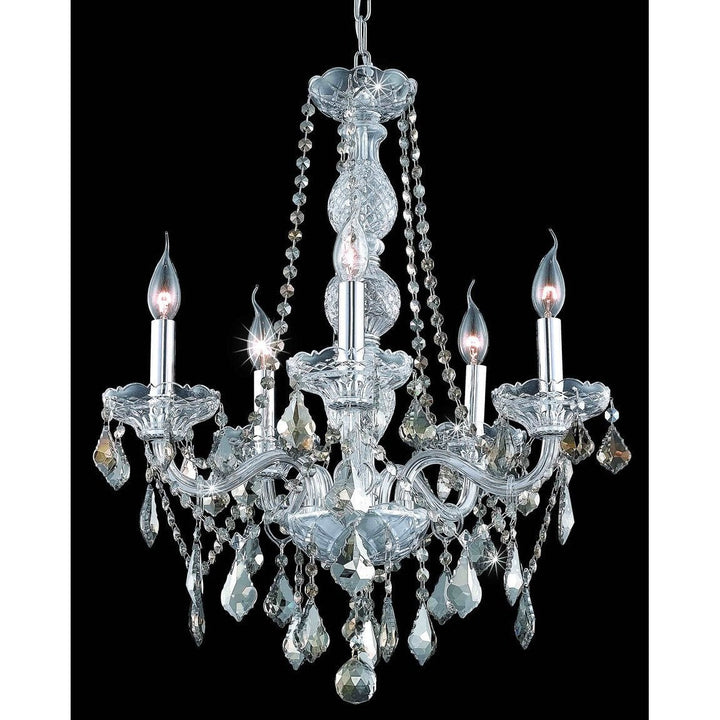 Elegant Verona V7855D21C-GT/RC Chandelier Light - Chrome