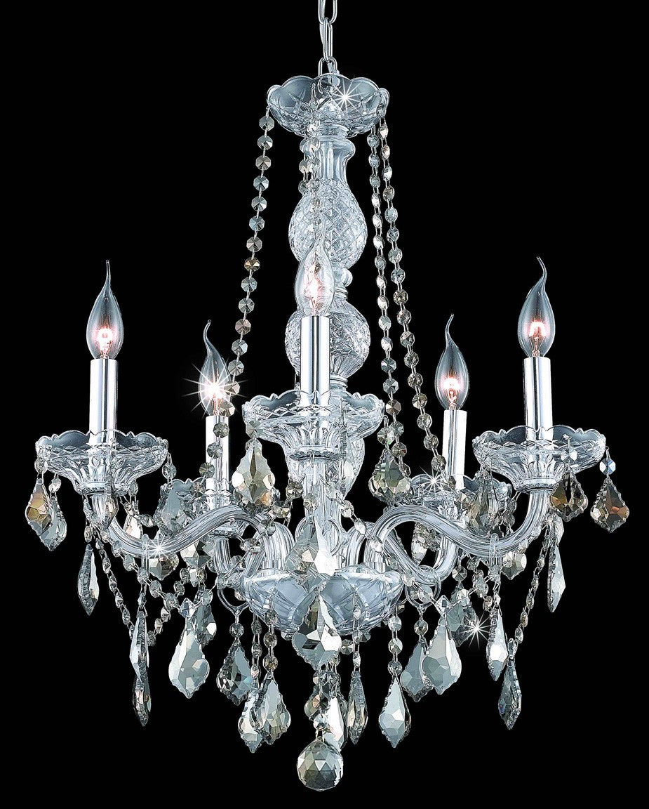 Elegant Verona V7855D21C-GT/RC Chandelier Light - Chrome