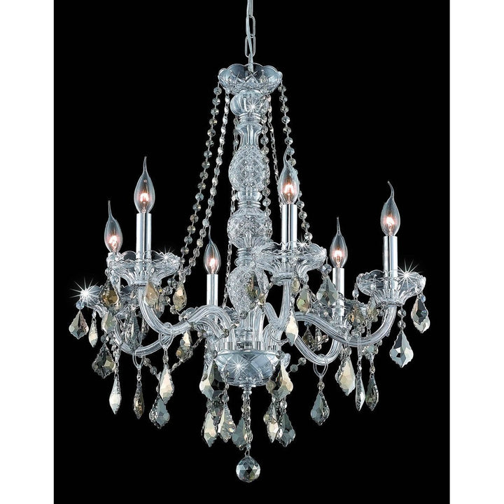 Elegant Verona V7856D24C-GT/RC Chandelier Light - Chrome