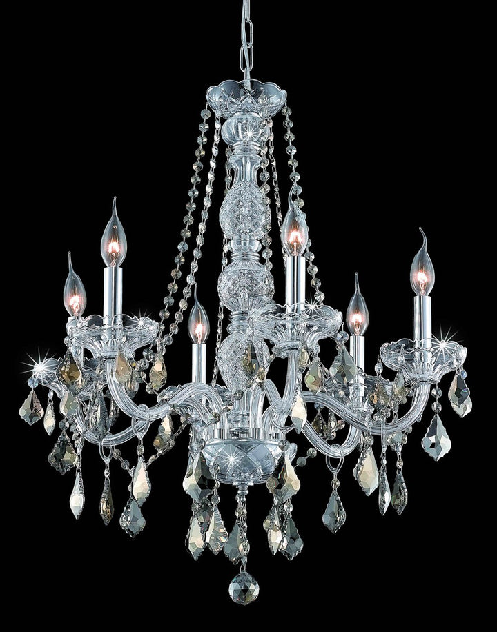 Elegant Verona V7856D24C-GT/RC Chandelier Light - Chrome