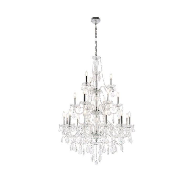 Elegant Giselle V7890G38C/RC Chandelier Light - Chrome