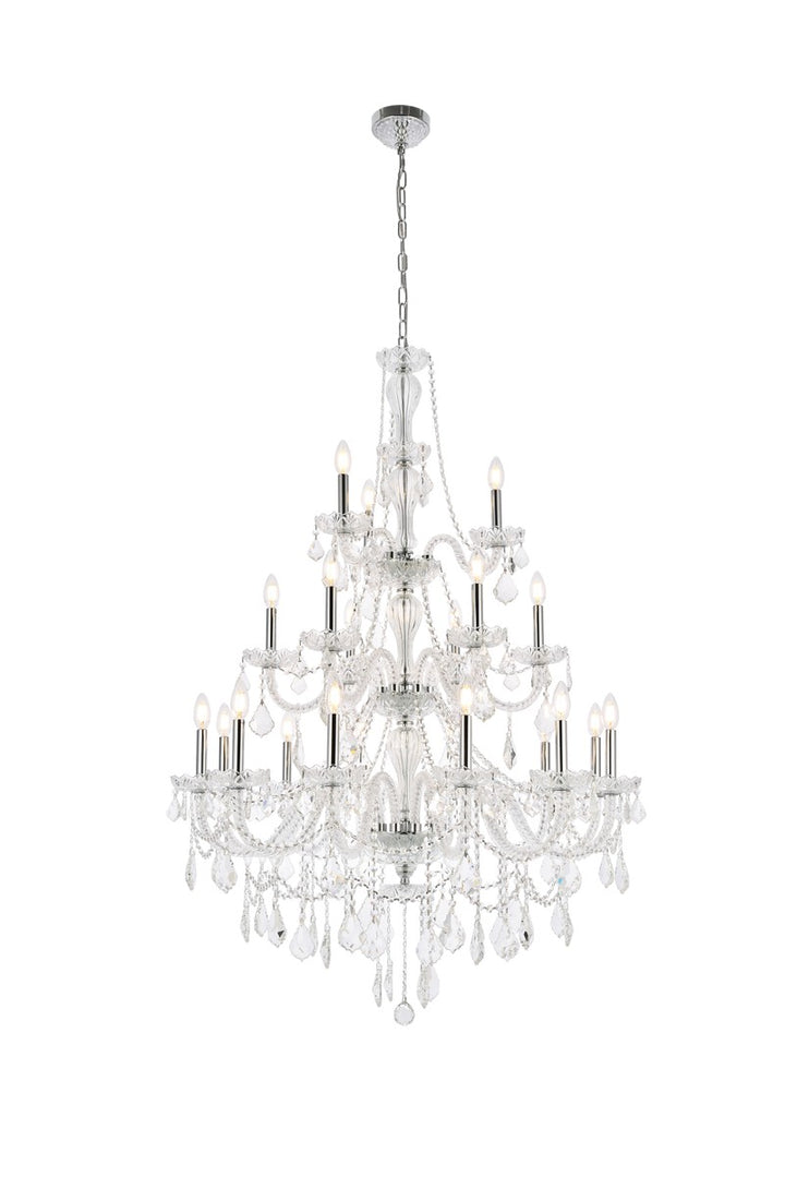 Elegant Giselle V7890G38C/RC Chandelier Light - Chrome