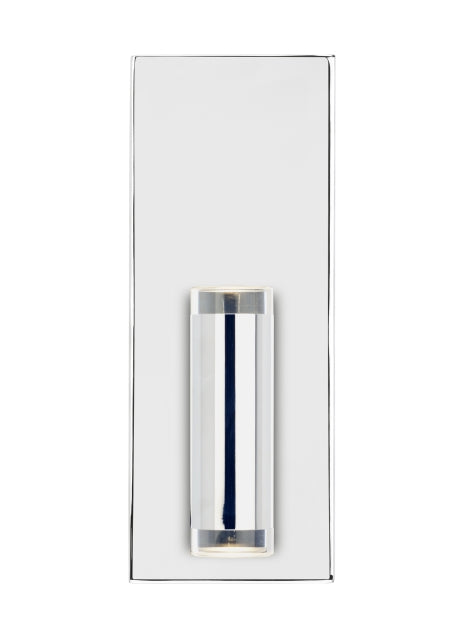 Visual Comfort Modern Dobson II 700BCDBS1C-LED930-277 Wall Light - Chrome