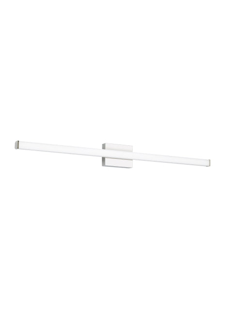 Visual Comfort Modern Lufe 700BCLUFS48C-LED930-277 Bath Vanity Light 4 in. wide - Chrome