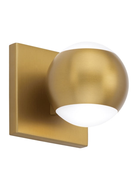 Visual Comfort Modern Oko 700BCOKO1R-LED930 Wall Light - Aged Brass