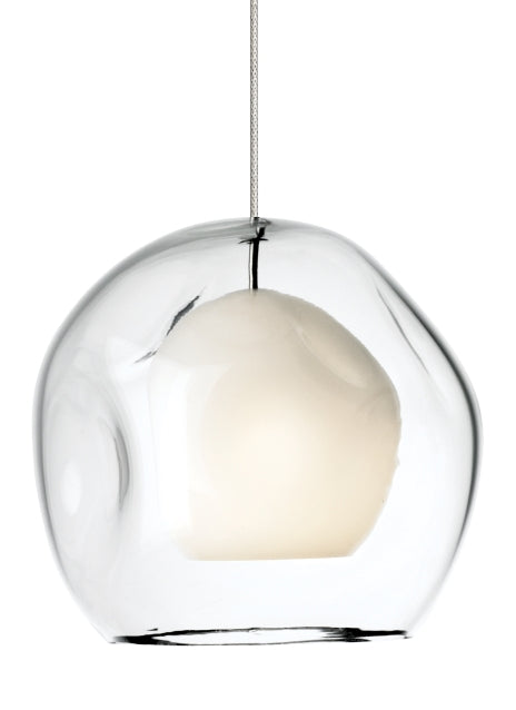 Visual Comfort Modern 700FJJASCS Jasper One Light Pendant Track Light Pewter, Nickel, Silver