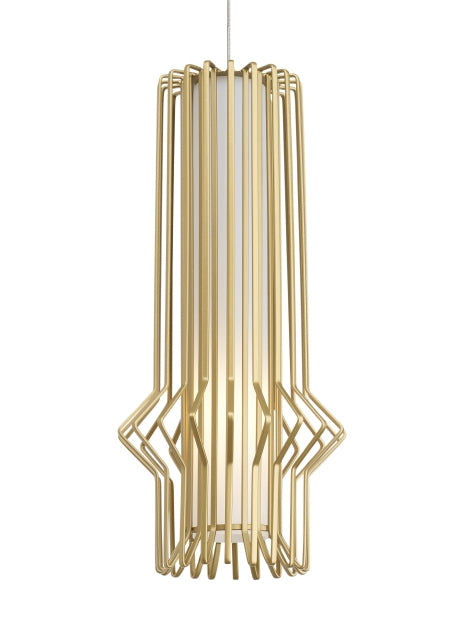 Visual Comfort Modern 700FJSYRGS-LEDS930 Syrma Led Pendant Track Light Pewter, Nickel, Silver