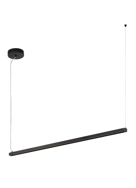 Visual Comfort Modern Dyna 700LSDYNAS4PB-LED930 Pendant Light - Anodized Black