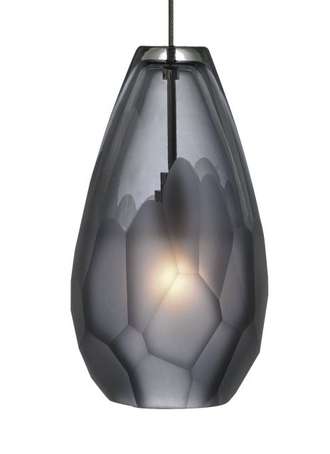 Visual Comfort Modern 700MOBRLKZ Briolette One Light Pendant Track Light Bronze / Dark