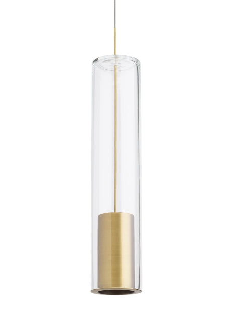 Visual Comfort Modern 700MOCPTCR-LED930 Captra Led Pendant Track Light Brass - Antique