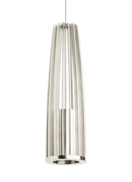 Visual Comfort Modern 700MOEVOS-LED930 Evox Led Pendant Track Light Pewter, Nickel, Silver