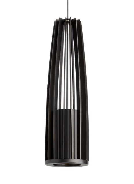 Visual Comfort Modern 700MOEVOZ Evox One Light Pendant Track Light Bronze / Dark