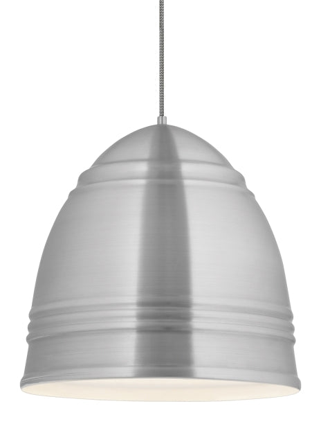 Visual Comfort Modern 700TDLOFGPAW-LED927 Loft Grande Led Pendant Track Light Pewter, Nickel, Silver