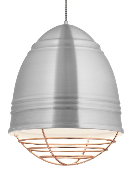 Visual Comfort Modern 700TDLOFGPAWP-LED927 Loft Pendant Track Light Pewter, Nickel, Silver