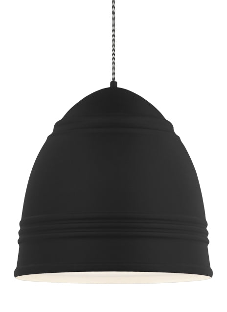 Visual Comfort Modern 700TDLOFGPBW-LED927 Loft Grande Led Pendant Track Light Black