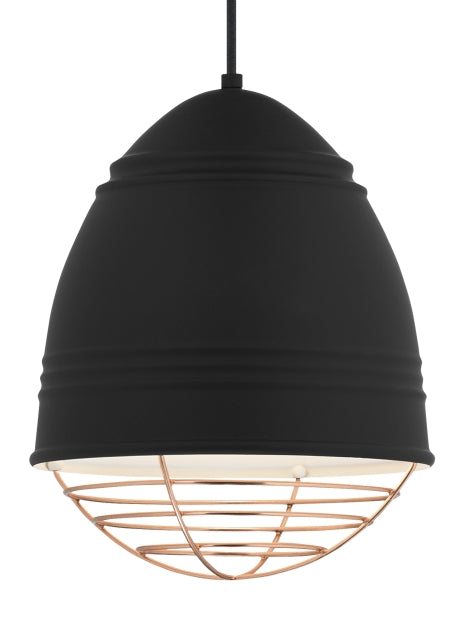 Visual Comfort Modern 700TDLOFBWP Loft One Light Pendant Track Light Black