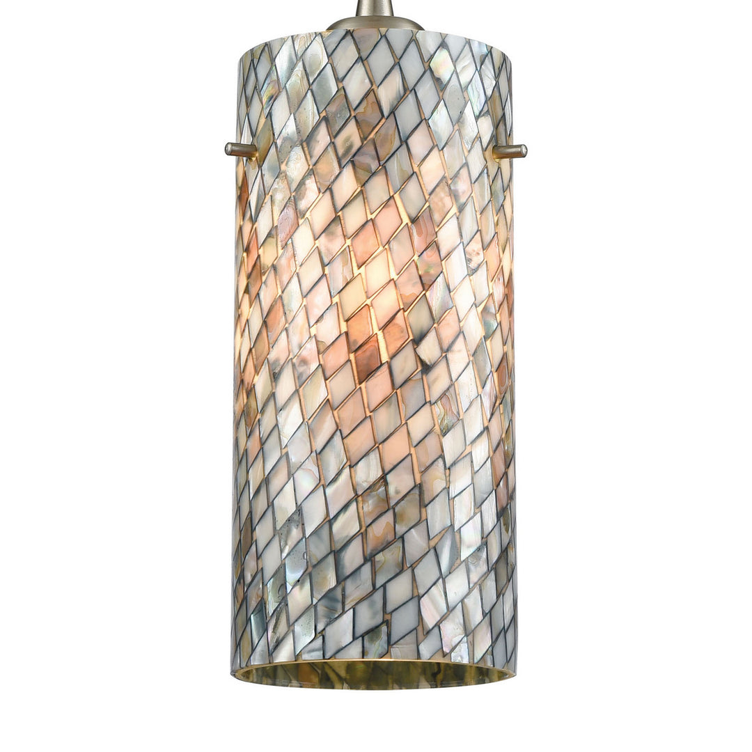 Elk Capri 10447/1 Pendant Light - Satin Nickel