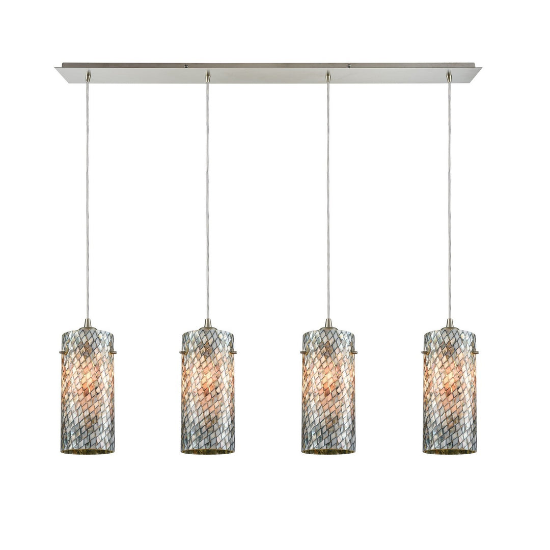 Elk Capri 10447/4LP Pendant Light - Satin Nickel